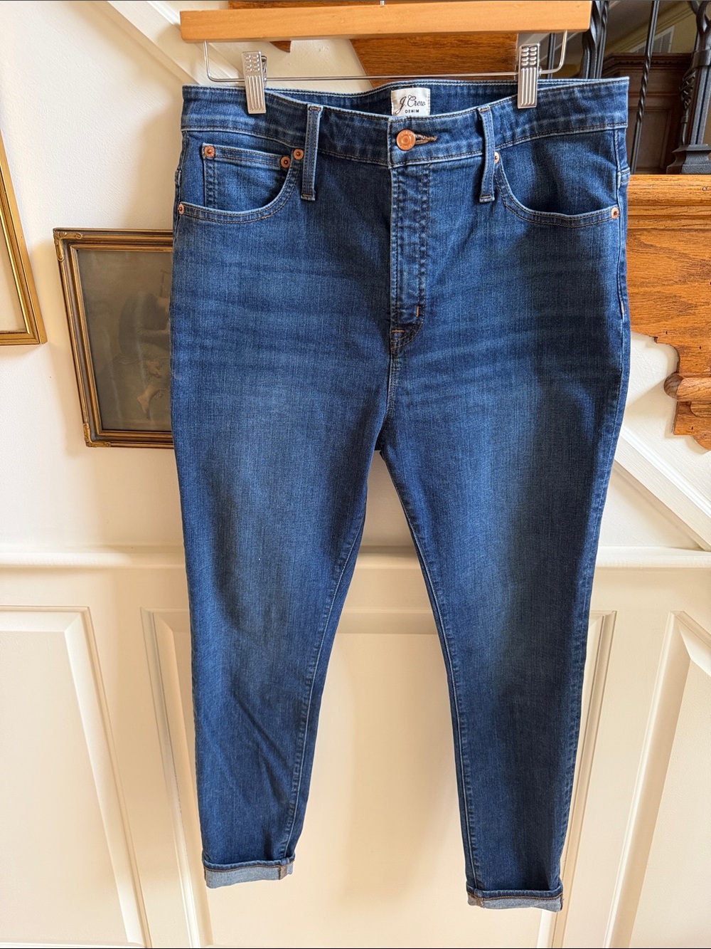 J. CREW Curvy Toothpick Jeans
